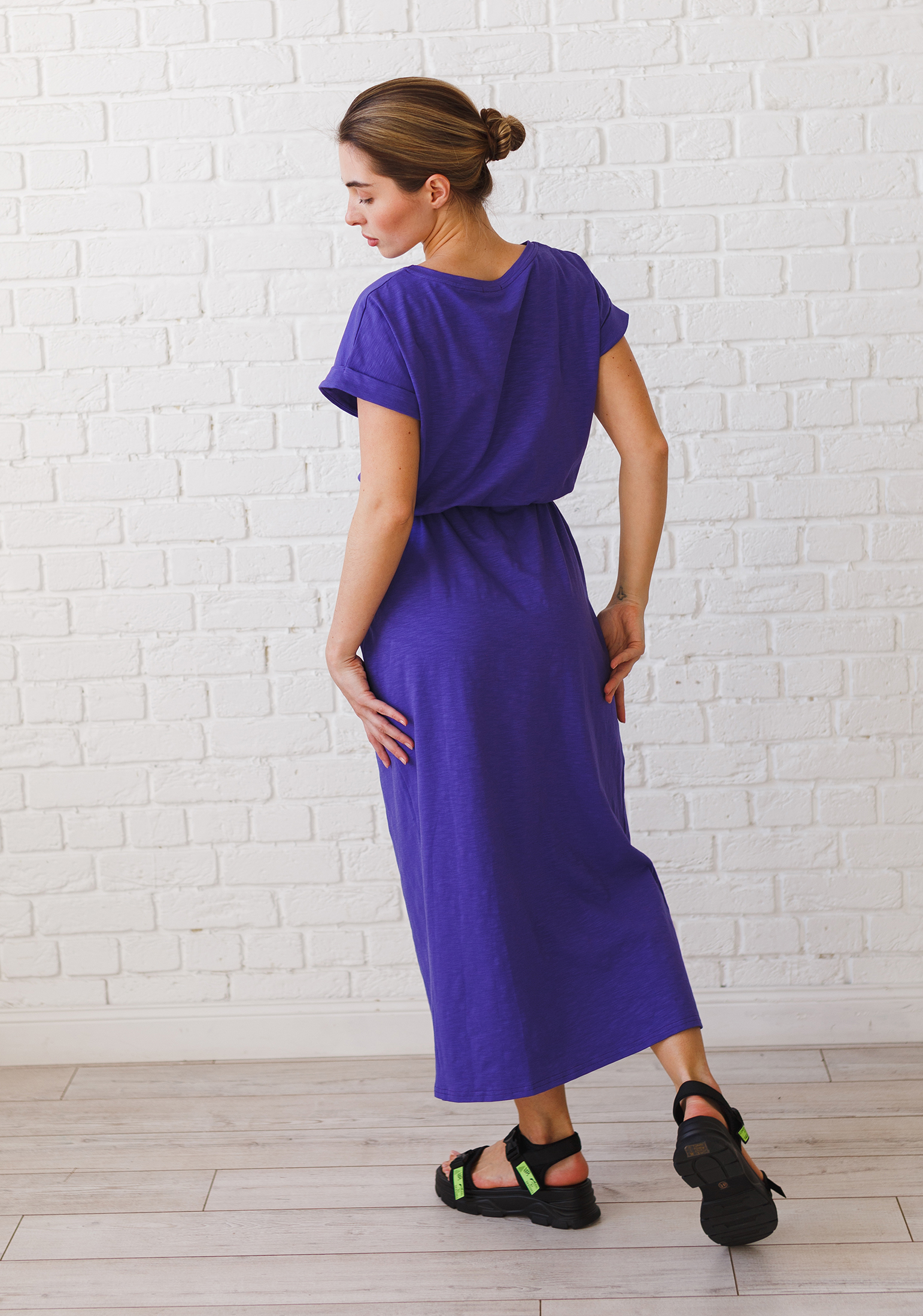 Платье женское 2520 фиолетовый Каталог товаров 