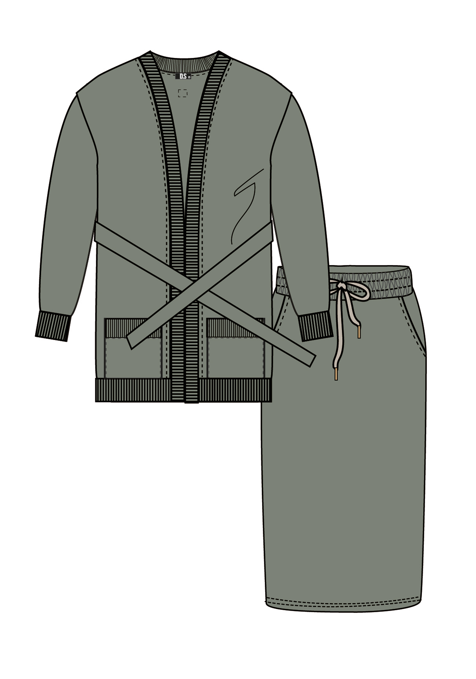 01-оливковый