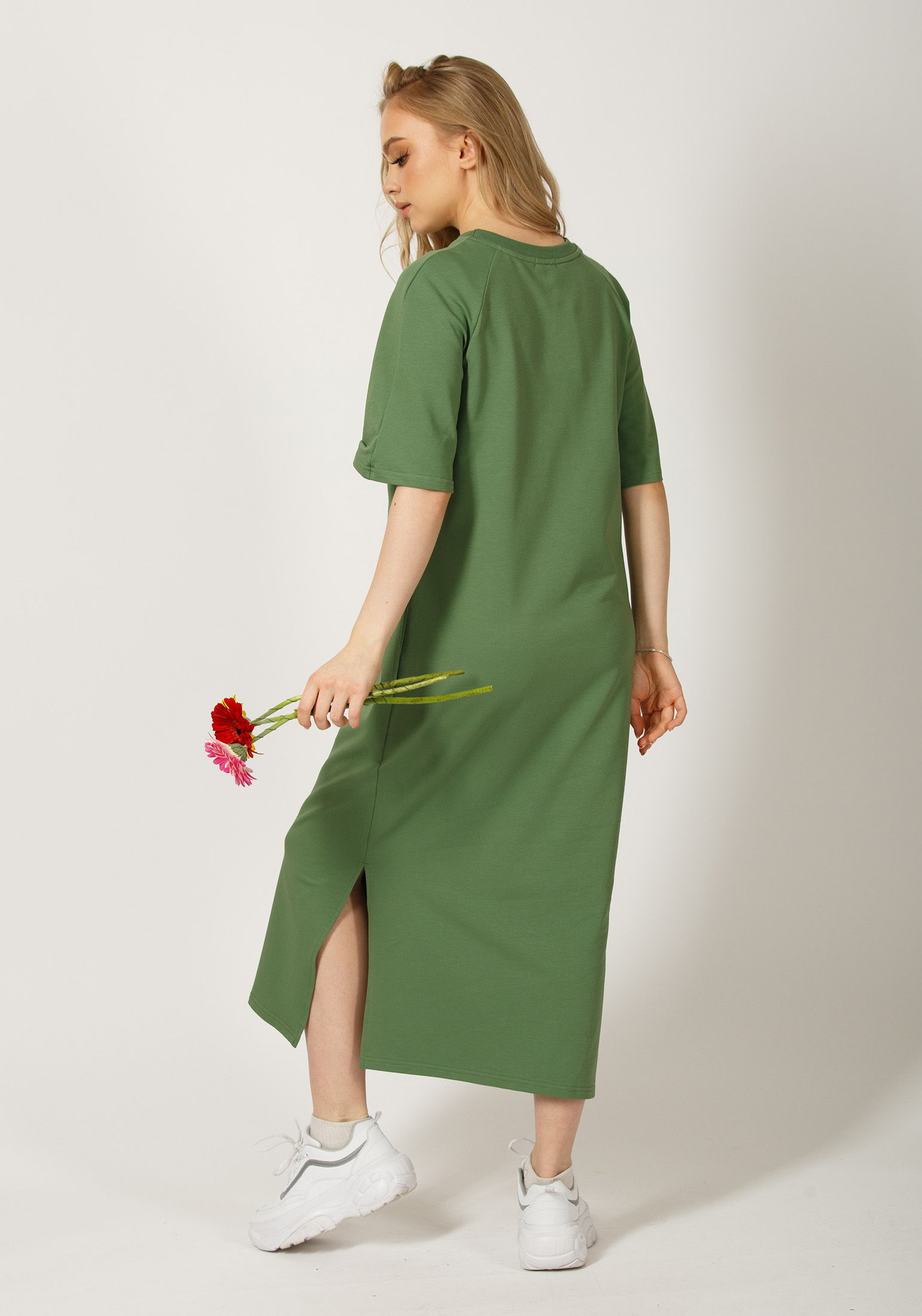 Платье женское 4140 оливковый Каталог товаров 